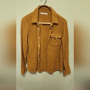 Outerknown Brown Casual Button Down Shirt